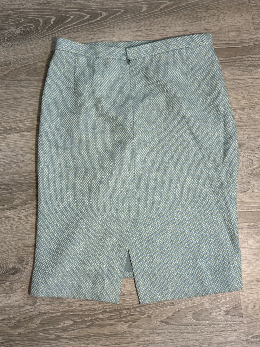 Vintage Carlisle Wool blend Sage Green Blazer and Skirt Set - classy old money - Picture 7 of 12